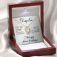 To My Love Forever Necklace w Message Card-Express Your Love Gifts