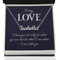 To My Love I Am With You Custom Name Necklace-Express Your Love Gifts