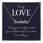 To My Love I Am With You Custom Name Necklace-Express Your Love Gifts