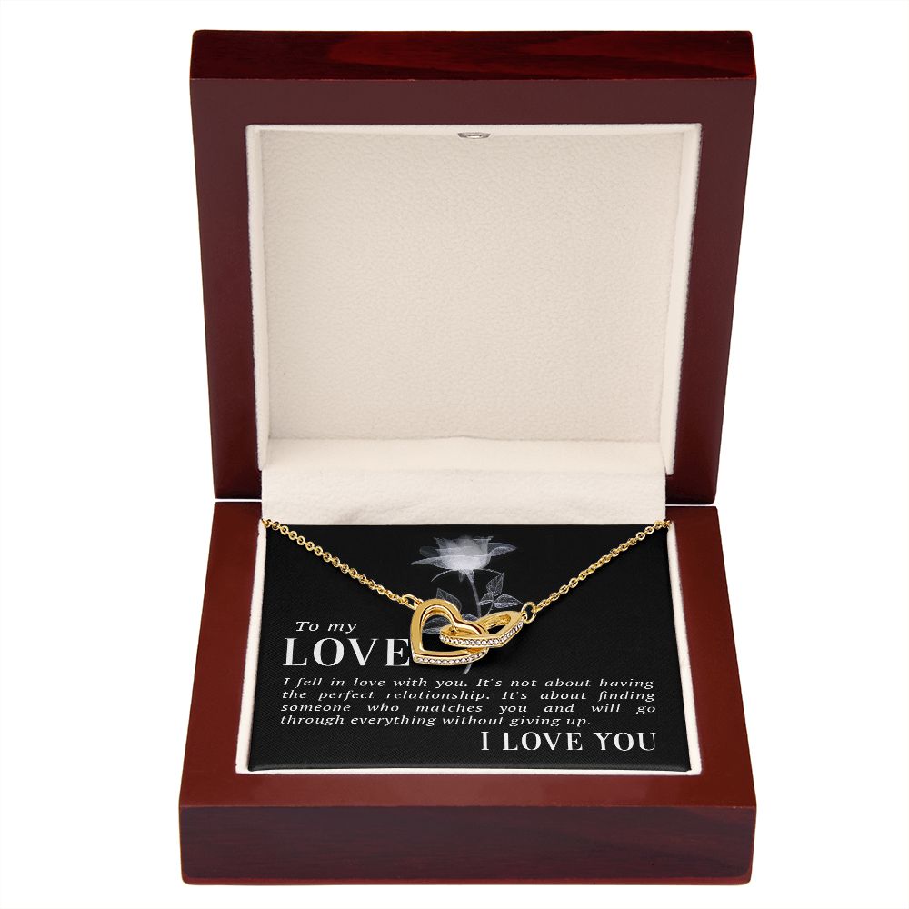 To My Love I Fell in Love Inseparable Necklace-Express Your Love Gifts