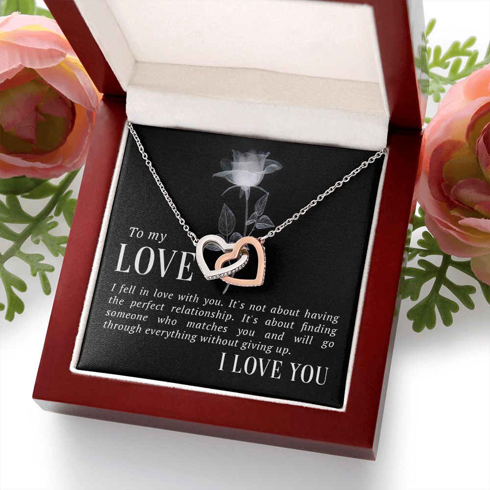 To My Love I Fell in Love Inseparable Necklace-Express Your Love Gifts