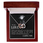 To My Love I Fell in Love Inseparable Necklace-Express Your Love Gifts