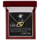 To My Love I Fell in Love Inseparable Necklace-Express Your Love Gifts