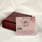 To My Love I Love You More Alluring Ribbon Necklace Message Card-Express Your Love Gifts