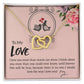 To My Love I Love You More Inseparable Necklace-Express Your Love Gifts