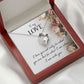 To My Love I Love You Not Only Forever Necklace w Message Card-Express Your Love Gifts