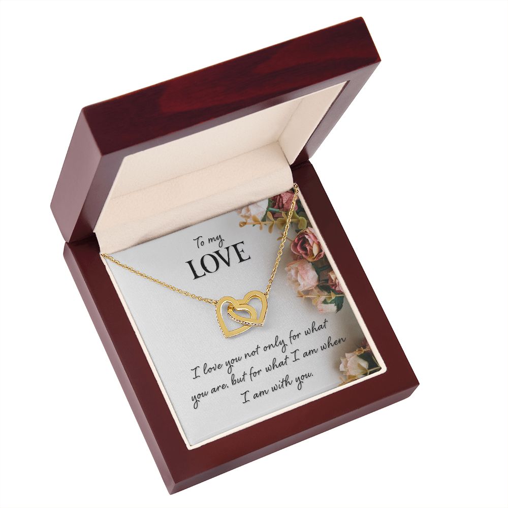 To My Love I Love You Not Only Inseparable Necklace-Express Your Love Gifts