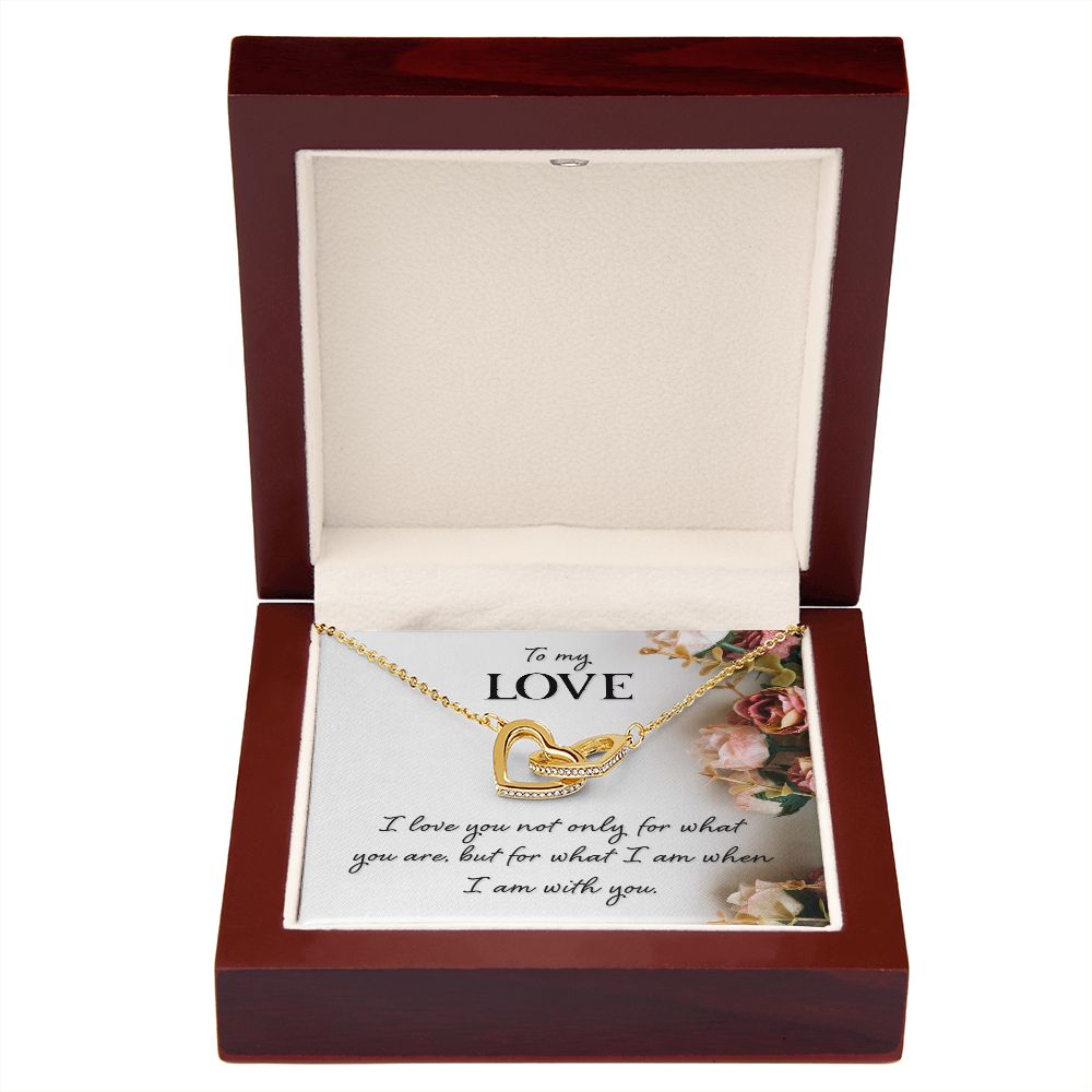 To My Love I Love You Not Only Inseparable Necklace-Express Your Love Gifts