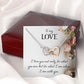 To My Love I Love You Not Only Inseparable Necklace-Express Your Love Gifts