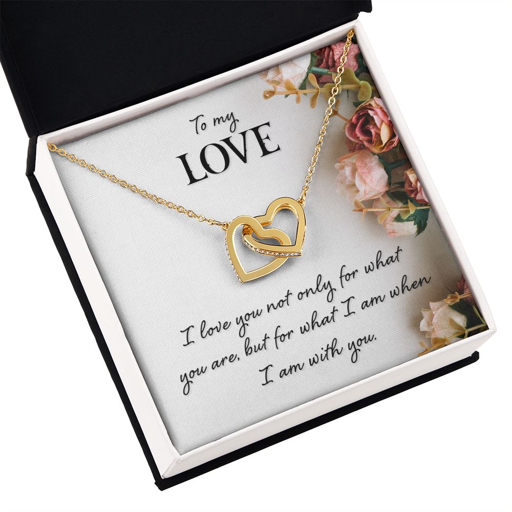 To My Love I Love You Not Only Inseparable Necklace-Express Your Love Gifts