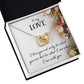 To My Love I Love You Not Only Inseparable Necklace-Express Your Love Gifts