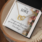 To My Love I Love You Not Only Inseparable Necklace-Express Your Love Gifts