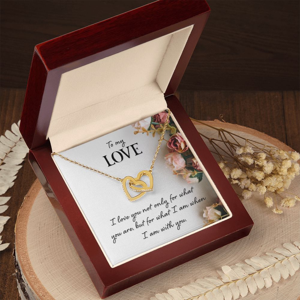 To My Love I Love You Not Only Inseparable Necklace-Express Your Love Gifts