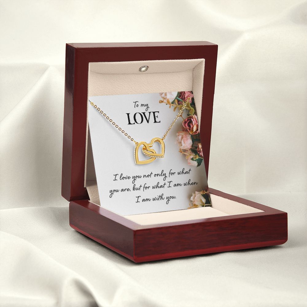 To My Love I Love You Not Only Inseparable Necklace-Express Your Love Gifts