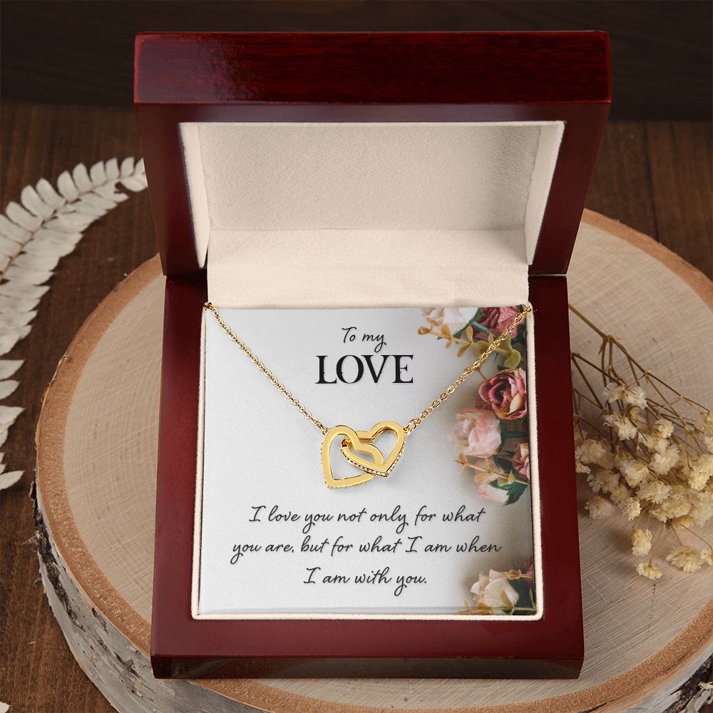 To My Love I Love You Not Only Inseparable Necklace-Express Your Love Gifts