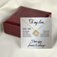 To My Love Infinity Knot Necklace Message Card-Express Your Love Gifts