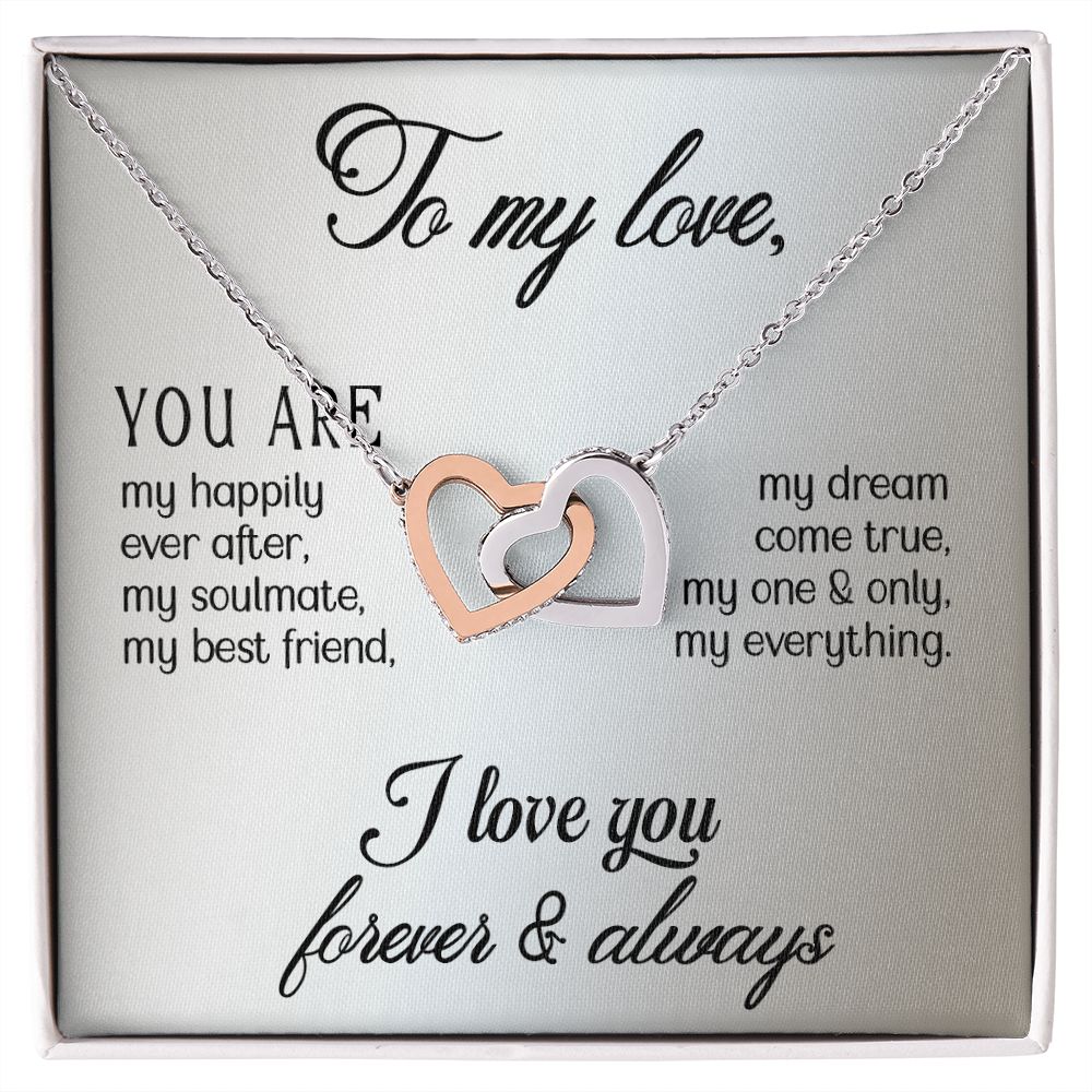 To My Love Inseparable Necklace-Express Your Love Gifts