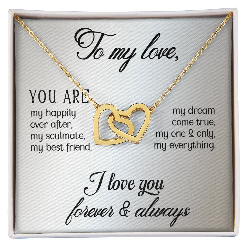 To My Love Inseparable Necklace-Express Your Love Gifts