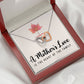 To My Mom A Mothers Love is The Heart of The Family Inseparable Necklace-Express Your Love Gifts
