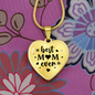 To My Mom Best Mom Ever Necklace Stainless Steel or 18k Gold Heart 18-22"-Express Your Love Gifts