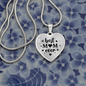 To My Mom Best Mom Ever Necklace Stainless Steel or 18k Gold Heart 18-22"-Express Your Love Gifts