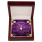 To My Mom Birthday Card Best in Universe Alluring Ribbon Necklace Message Card-Express Your Love Gifts
