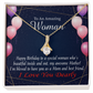 To My Mom Birthday Card Mom and Best Friend Alluring Ribbon Necklace Message Card-Express Your Love Gifts