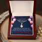 To My Mom Birthday Card Mom and Best Friend Alluring Ribbon Necklace Message Card-Express Your Love Gifts