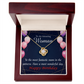 To My Mom Birthday Message Most Fantastic Mom Infinity Knot Necklace Message Card-Express Your Love Gifts