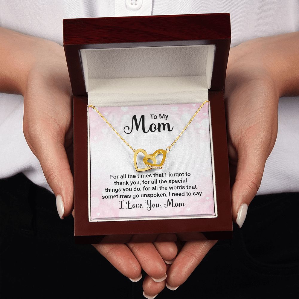 To My Mom For All The Times Inseparable Necklace-Express Your Love Gifts