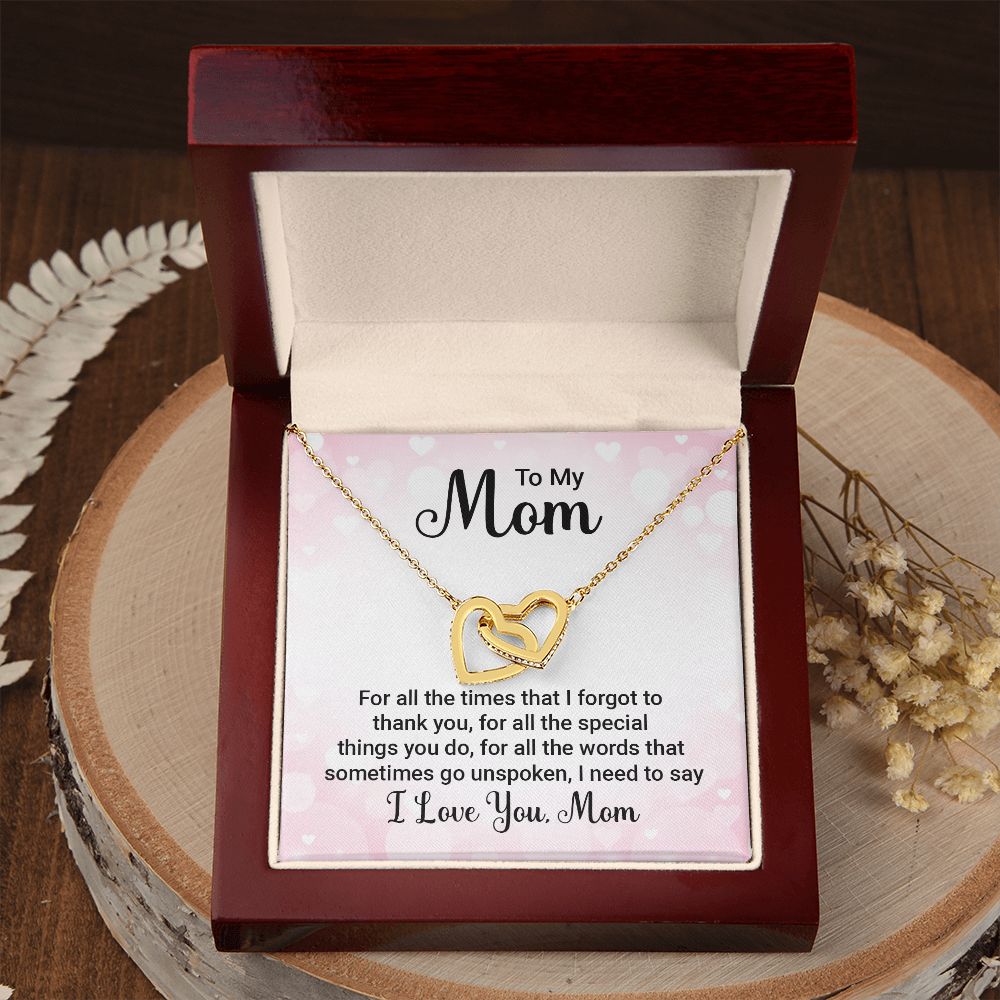 To My Mom For All The Times Inseparable Necklace-Express Your Love Gifts