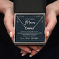 To My Mom Forever Grateful Daughter Custom Name Necklace-Express Your Love Gifts