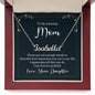 To My Mom Forever Grateful Daughter Custom Name Necklace-Express Your Love Gifts