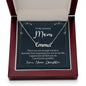 To My Mom Forever Grateful Daughter Custom Name Necklace-Express Your Love Gifts