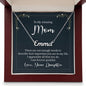 To My Mom Forever Grateful Daughter Custom Name Necklace-Express Your Love Gifts