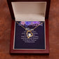 To My Mom I Just Want to Say Thank You Forever Necklace w Message Card-Express Your Love Gifts
