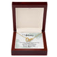 To My Mom Life Began With Walking Up Inseparable Necklace-Express Your Love Gifts