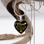 To My Mom Love You So Much Necklace Stainless Steel or 18k Gold Heart 18-22"-Express Your Love Gifts