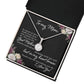 To My Mom So Much of Me Eternal Hope Necklace Message Card-Express Your Love Gifts