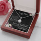 To My Mom So Much of Me Eternal Hope Necklace Message Card-Express Your Love Gifts