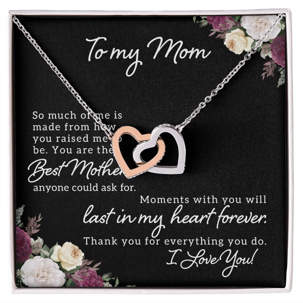 To My Mom So Much of Me Inseparable Necklace-Express Your Love Gifts