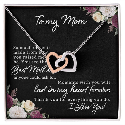 To My Mom So Much of Me Inseparable Necklace-Express Your Love Gifts