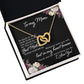 To My Mom So Much of Me Inseparable Necklace-Express Your Love Gifts