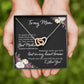 To My Mom So Much of Me Inseparable Necklace-Express Your Love Gifts