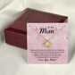 To My Mom Thank You For the Greatest Mom Infinity Knot Necklace Message Card-Express Your Love Gifts