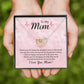 To My Mom Thank You For the Greatest Mom Inseparable Necklace-Express Your Love Gifts