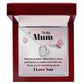To My Mom There is No Better Friend Forever Necklace w Message Card-Express Your Love Gifts