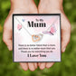 To My Mom There is No Better Friend Inseparable Necklace-Express Your Love Gifts