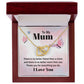 To My Mom There is No Better Friend Inseparable Necklace-Express Your Love Gifts