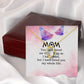 To My Mom You Have Loved Me Forever Necklace w Message Card-Express Your Love Gifts